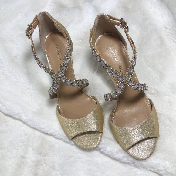 Antonio Melani JAMME Sandal Heels {soft champagne} - Picture 6 of 6